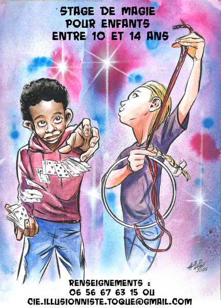 Affiche Stage de Magie